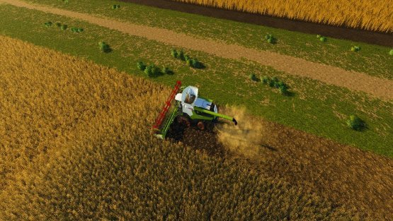 Мод «Chopped Straw For Harvesters» для Farming Simulator 2019
