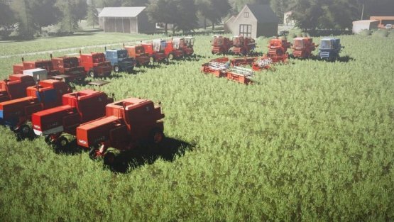 Мод «Bizon Z040, Z050, Z055, Z056, Z057, 5056» для Farming Simulator 2019