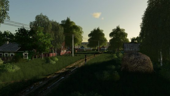Карта «Деревня Камень» для Farming Simulator 2019