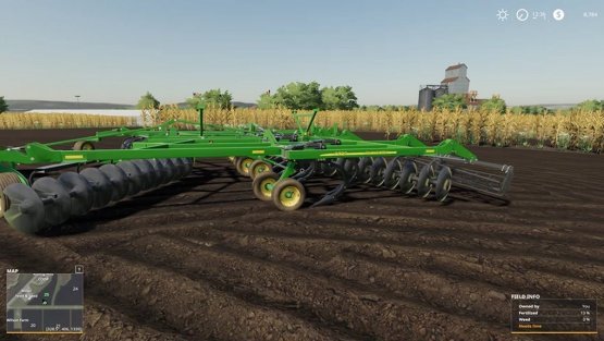 Мод «John Deere 2720» для Farming Simulator 2019