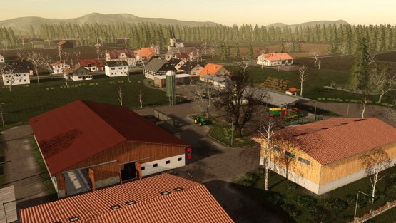Карта «Kleinseelheim 2K21» для Farming Simulator 2019