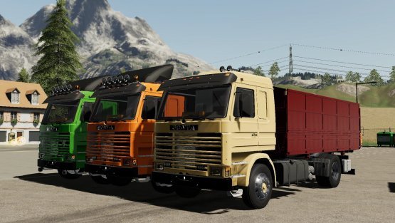 Мод «Scania 113H Grain Truck» для Farming Simulator 2019