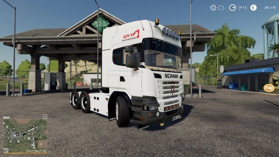 Мод «Scania v8» для Farming Simulator 2019