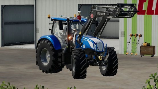 Мод «New Holland T6» для Farming Simulator 2019