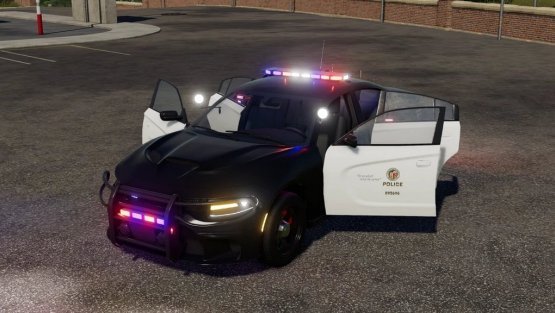 Мод «Charger SRT Police» для Farming Simulator 2019