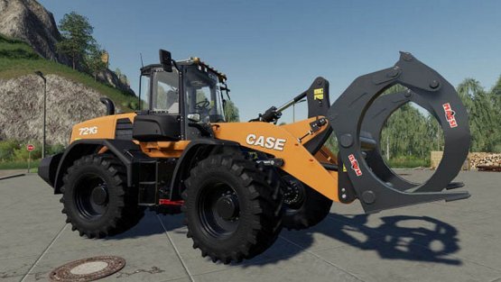 Мод «Case 721g Edit Met Rook» для Farming Simulator 2019
