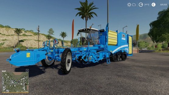 Мод «Grimme Big buzz» для Farming Simulator 2019