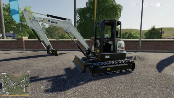Мод «Bobcat E55» для Farming Simulator 2019