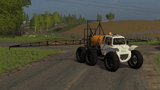 Мод Самоходный опрыскиватель «РОСА» для Farming Simulator 2017