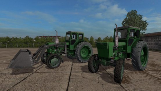 Мод «ЛТЗ Т-40АМ Зеленый» для Farming Simulator 2017