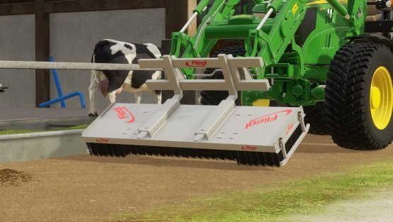 Мод «Fliegl Pallet Fork And Brush» для Farming Simulator 2019