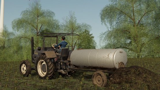 Мод «Slurry Barrel» для Farming Simulator 2019