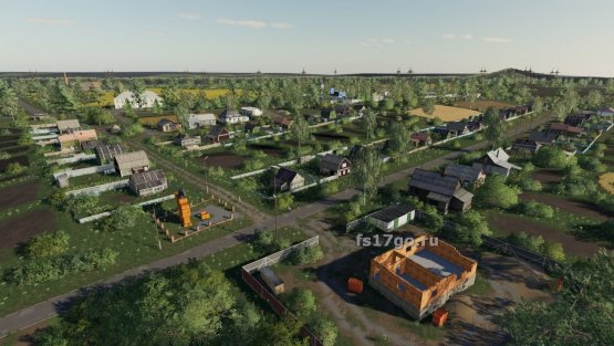Карта «Федорищи» для Farming Simulator 2019