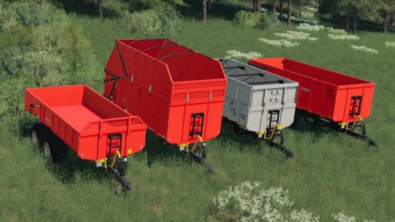 Мод «Junkkari Module Trailers» для Farming Simulator 2019