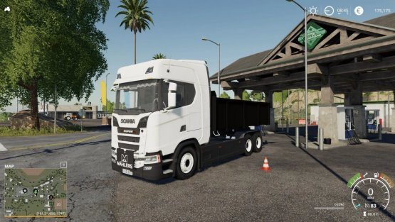 Мод «Scania Tipper» для Farming Simulator 2019