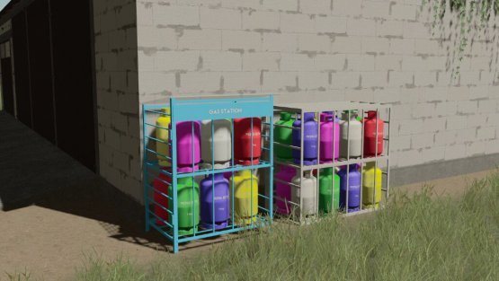 Мод «Gas Station With Daily Income» для Farming Simulator 2019
