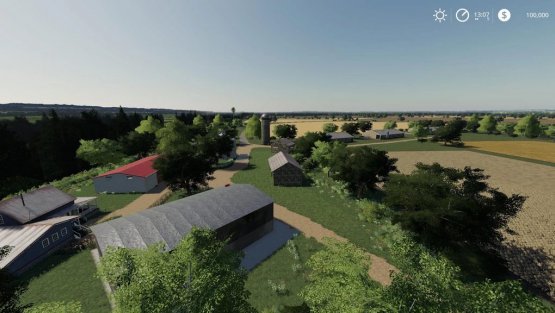 Карта «Frickley Doncaster UK» для Farming Simulator 2019