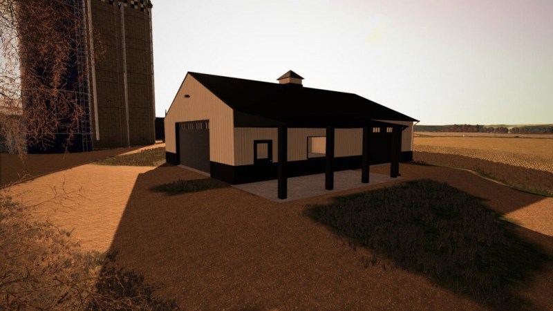 Мод «Large Enclosed Shed» для Farming Simulator 2019 главная картинка