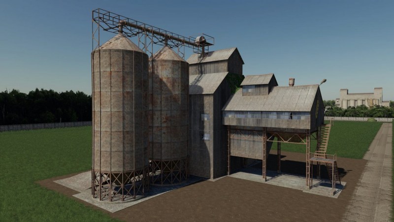 Мод «Зерновой элеватор» для Farming Simulator 2019 главная картинка