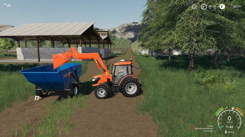 Мод «Kubota M4072» для Farming Simulator 2019 главная картинка