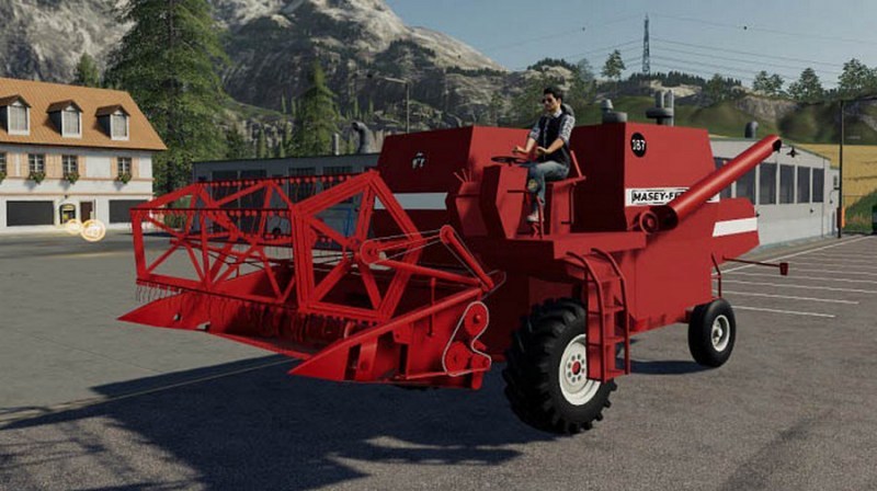 Мод «Massey Ferguson 187» для Farming Simulator 2019 главная картинка