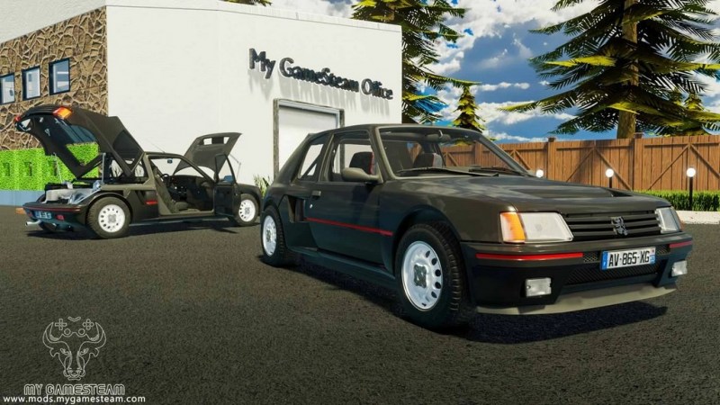 Мод «Peugeot 205 Turbo 1984» для Farming Simulator 2019 главная картинка