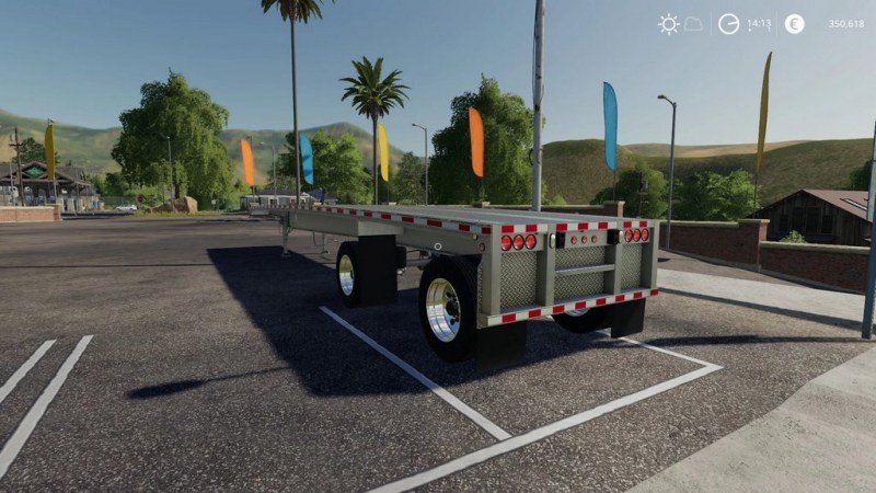 Мод «Flatbed EAV» для Farming Simulator 2019 главная картинка
