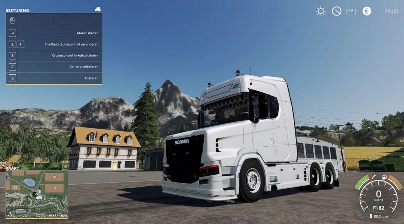 Мод «Scania T Cab» для Farming Simulator 2019 главная картинка