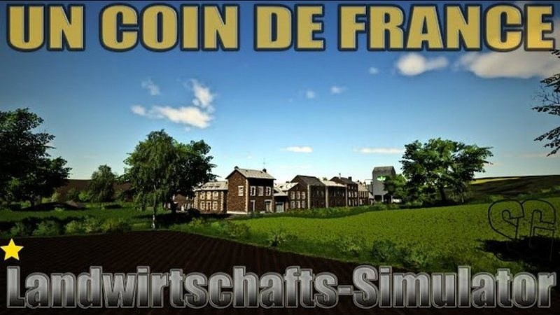 Карта «Un Coin De France» для Farming Simulator 2019 главная картинка