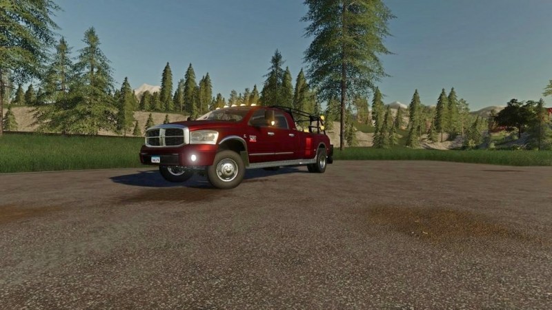 Мод «2008 RAM 3500 Mega cab Lawncare» для Farming Simulator 2019 главная картинка