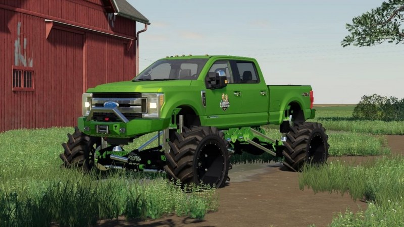 Мод «Ford F-250 Superduty Monster Truck» для Farming Simulator 2019 главная картинка