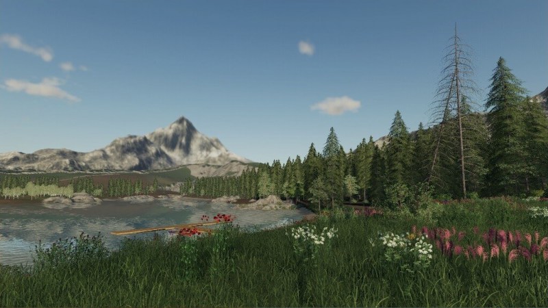 Карта «Waldsee» для Farming Simulator 2019 главная картинка