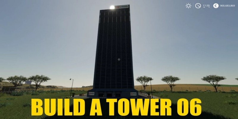 Мод «Build A Tower 06» для Farming Simulator 2019 главная картинка