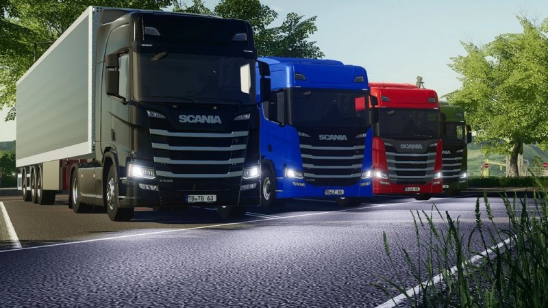 Мод «Scania R Kofferpack» для Farming Simulator 2019 главная картинка