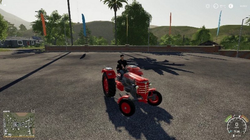 Мод «Hürlimann D110» для Farming Simulator 2019 главная картинка