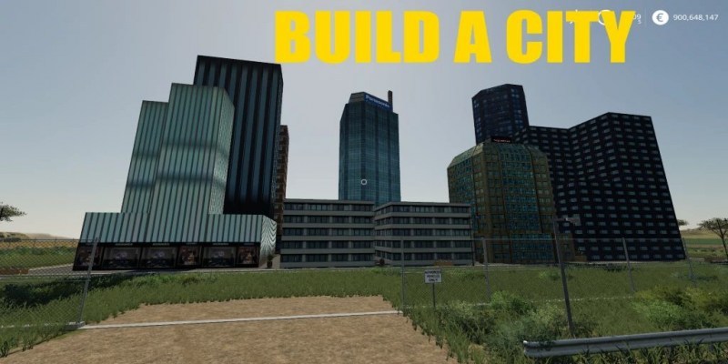 Мод «Build A City 01» для Farming Simulator 2019 главная картинка