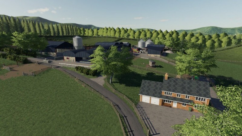 Карта «Newbrook Farm» для Farming Simulator 2019 главная картинка