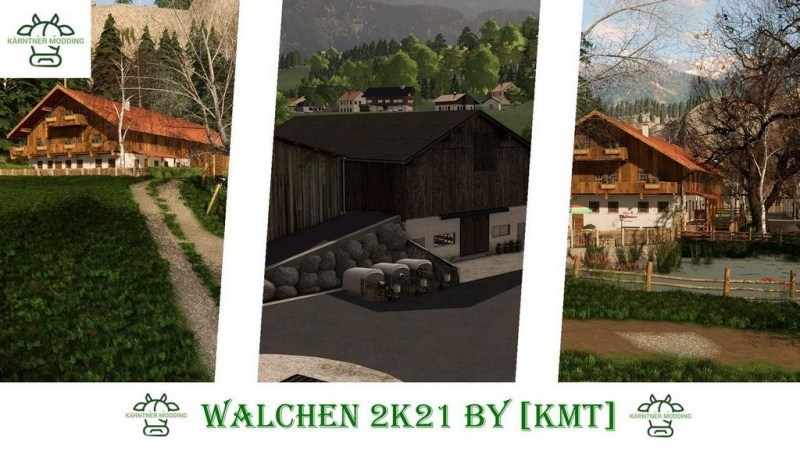 Мод «Walchen 2k21 by KMT» для Farming Simulator 2019 главная картинка