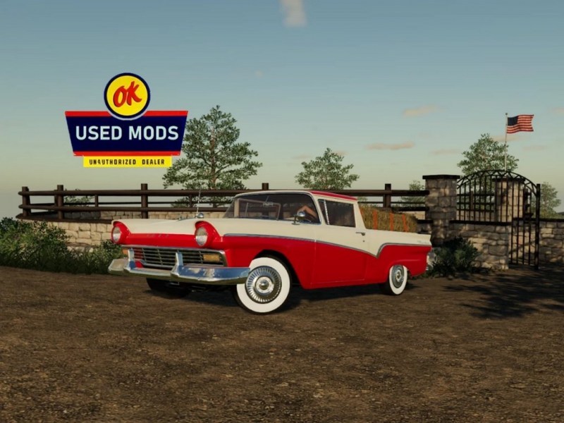 Мод «1957 Ford Ranchero» для Farming Simulator 2019 главная картинка