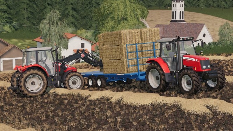Мод «Massey Ferguson 5400 Series» для Farming Simulator 2019 главная картинка
