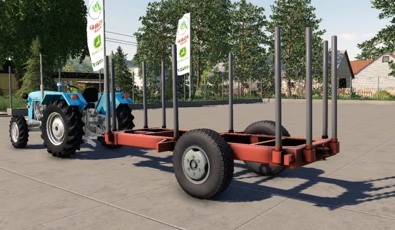 Мод «IMT Prikolica ZA Drva» для Farming Simulator 2019 главная картинка