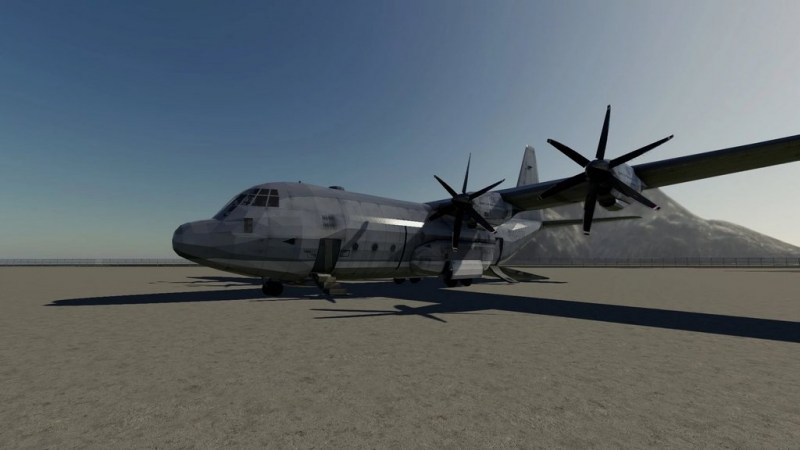 Мод «C-130 Cargo Plane» для Farming Simulator 2019 главная картинка