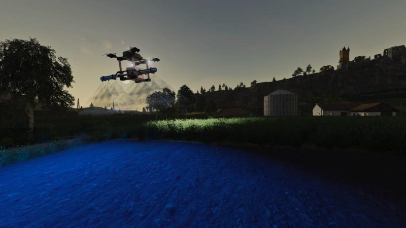 Мод «Agricultural Drone» для Farming Simulator 2019 главная картинка