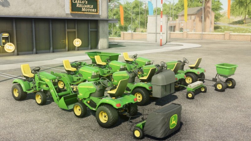 Мод «John Deere x748» для Farming Simulator 2019 главная картинка