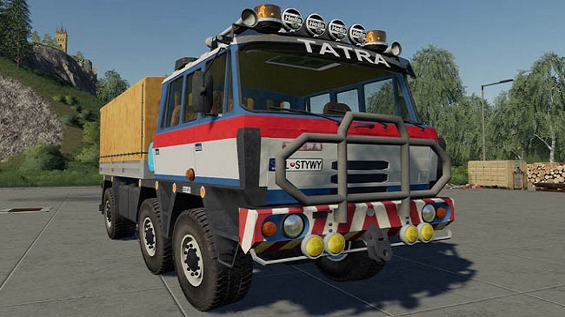 Мод «Tatra 815 6x6 Special» для Farming Simulator 2019 главная картинка
