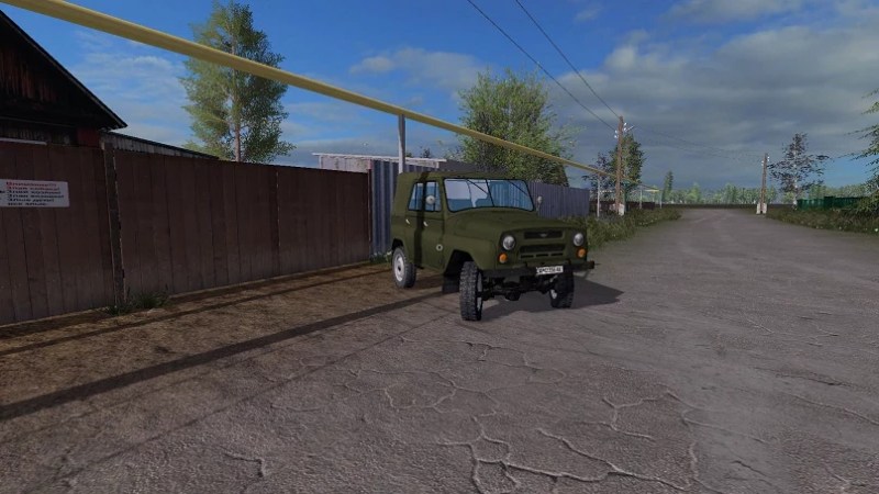 Мод «УАЗ 469 СТОК» для Farming Simulator 2017 главная картинка