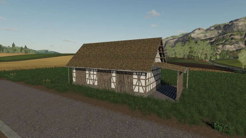 Мод «Timberframe Fieldshed» для Farming Simulator 2019 главная картинка