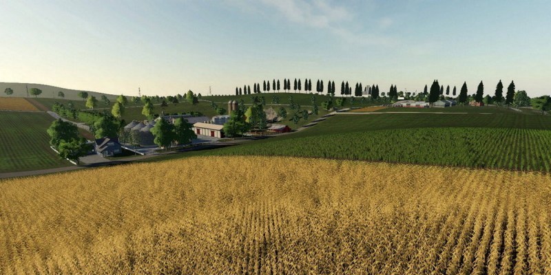 Карта «Midtown USA 4X» для Farming Simulator 2019 главная картинка