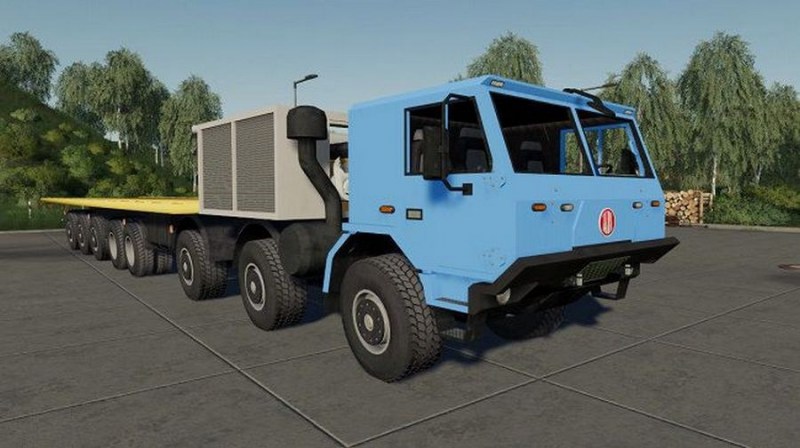 Мод «Tatra 16x16 Plato» для Farming Simulator 2019 главная картинка