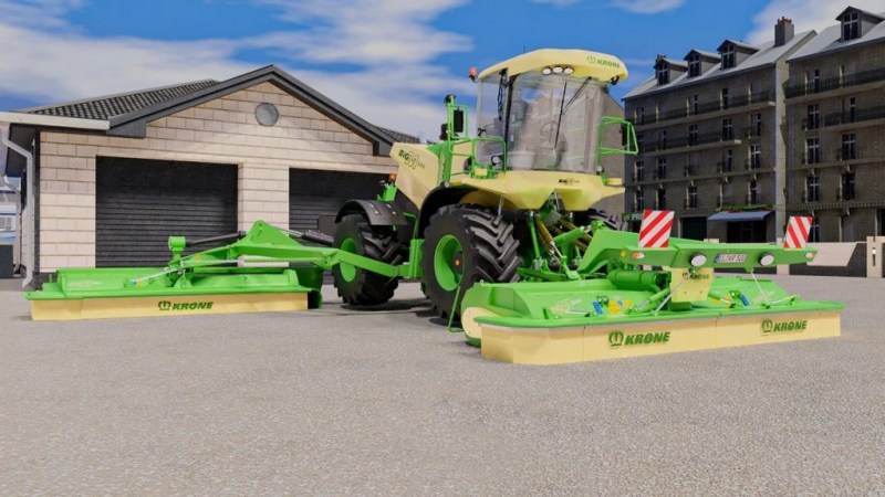 Мод «Krone Big M500» для Farming Simulator 2019 главная картинка